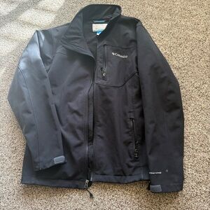 Columbia Sprotswear mens medium omni-wind block windproof waterproof Full Zip